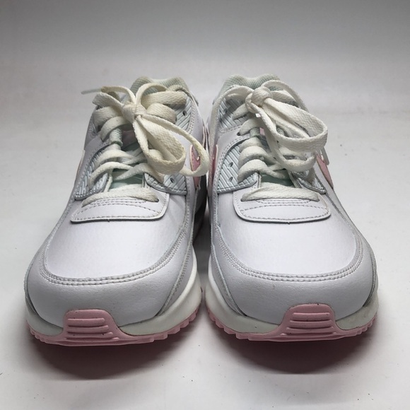 Nike Air Max 90 LTR (GS) Pink/White CD6864-121 USED Tried On Size 5.5Y No Box - Picture 3 of 14